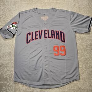 Cleveland Indians (Major League) Ricky "Wild Thing" Vaughn #99 Jersey - Men's L